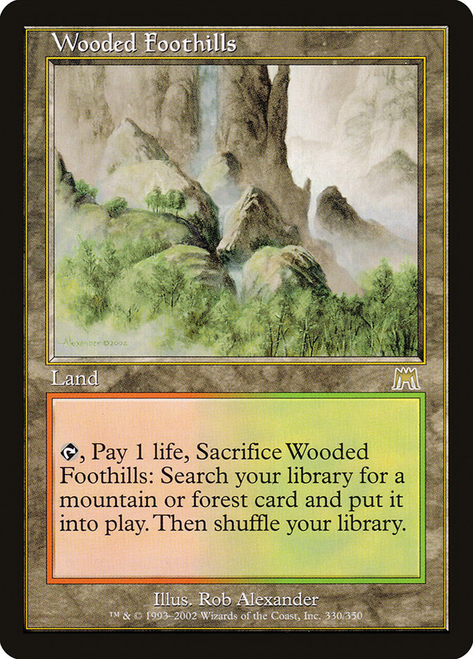 Wooded Foothills - Foil